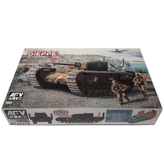 1:35 British Infantry Tank Churchill Mk. III DIEPPE Raid - AFV CLUB