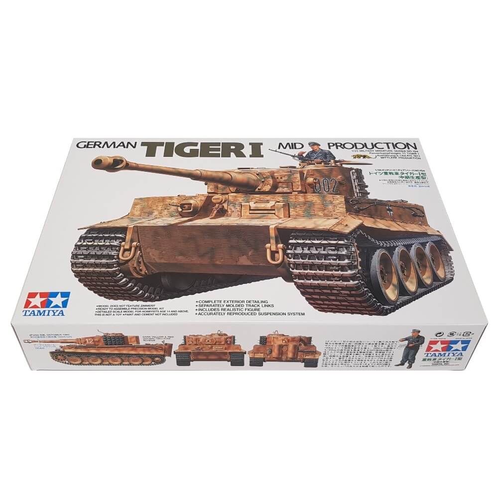 1:35 German Tiger I - Mid Production - TAMIYA