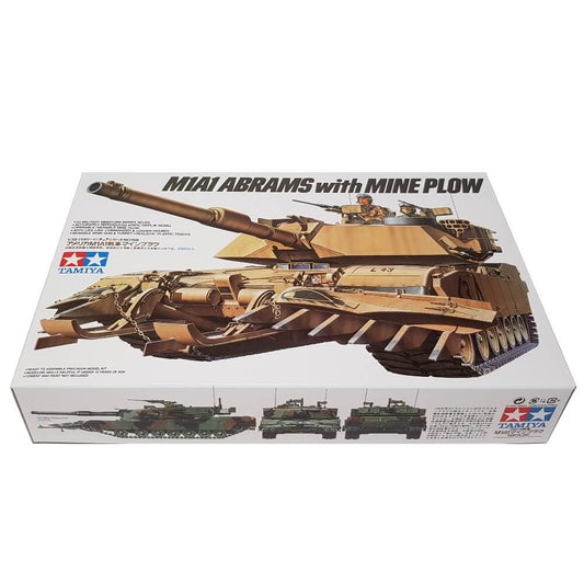 1:35 US M1A1 Abrams with Mine Plow - TAMIYA