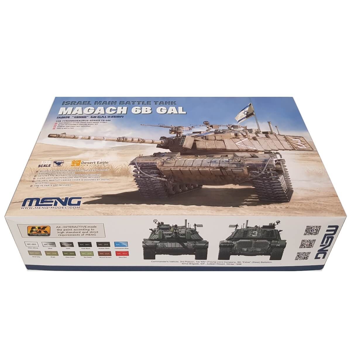 1:35 Israel Main Battle Tank Magach 6B GAL - MENG