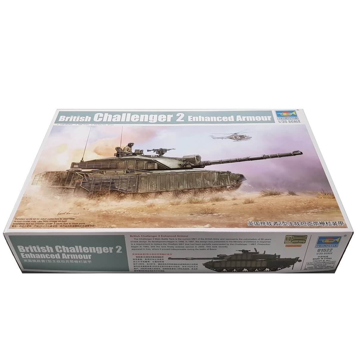 1:35 British Challenger 2 - Enhanced Armour - TRUMPETER