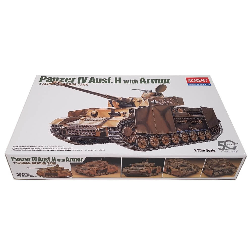 1:35 German PANZER IV Ausf. H with Armor - ACADEMY