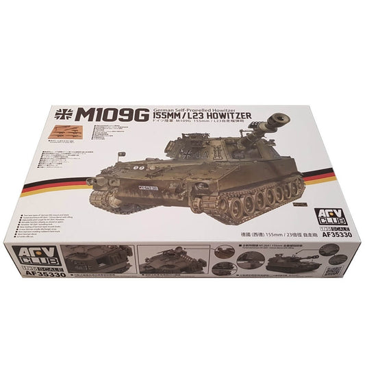 1:35 German Self-Propelled M109G 155mm /L23 Howitzer - AFV CLUB
