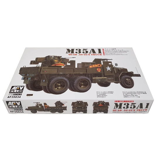1:35 US Army M35A1 Quad .50 Gun Truck - Vietnam War - AFV CLUB