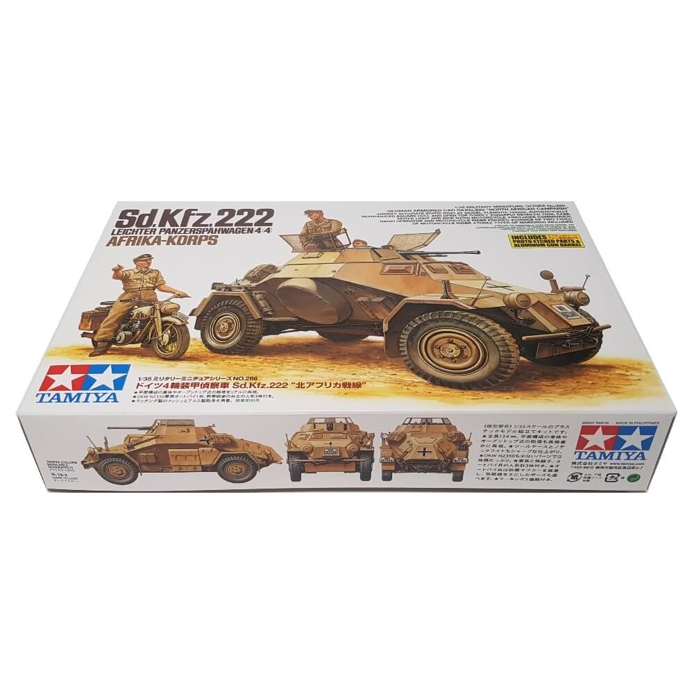 1:35 German 4x4 Leichter Panzerspahwagen Sd.Kfz. 222 Africa-Korps - TAMIYA