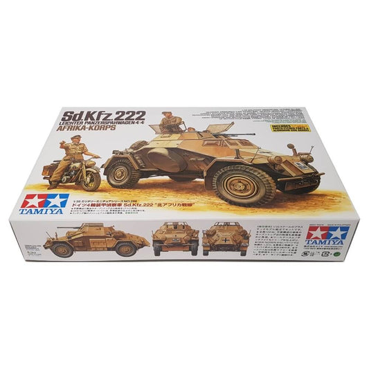 1:35 German 4x4 Leichter Panzerspahwagen Sd.Kfz. 222 Africa-Korps - TAMIYA