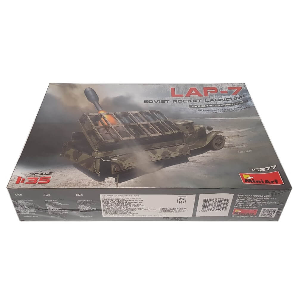1:35 Soviet LAP-7 Rocket Launcher - MINIART