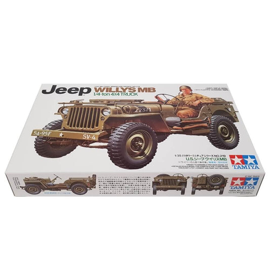 1:35 Jeep Willys MB ¼ ton 4x4 Truck - TAMIYA
