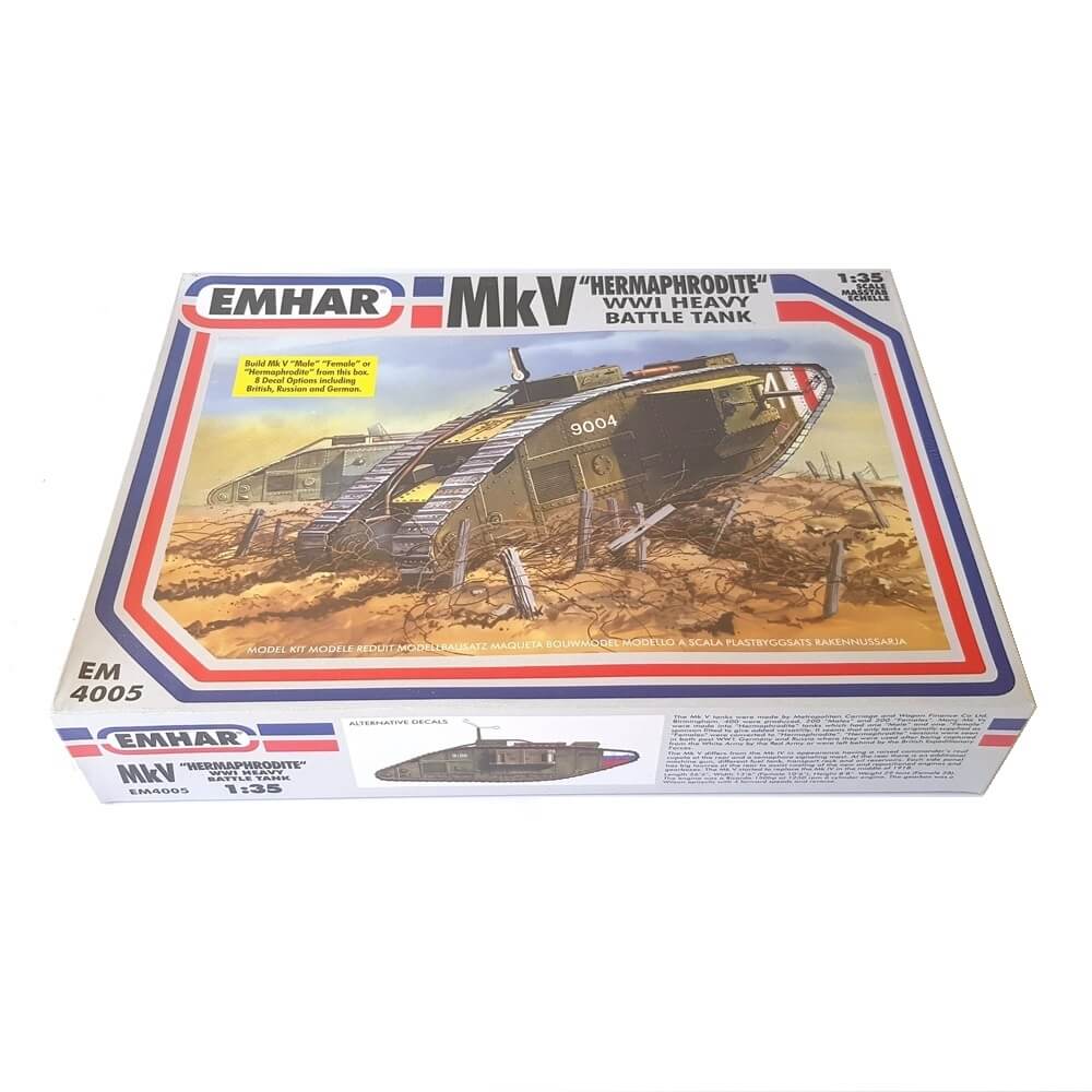 1:35 Mark V Male/Female Heavy Battle Tank - EMHAR