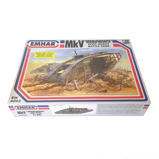 1:35 Mark V Male/Female Heavy Battle Tank - EMHAR