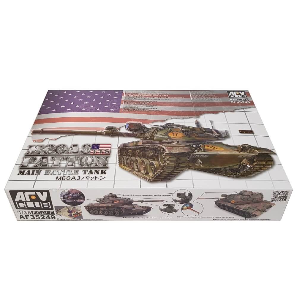 1:35 M60A3/TTS PATTON Main Battle Tank - AFV CLUB