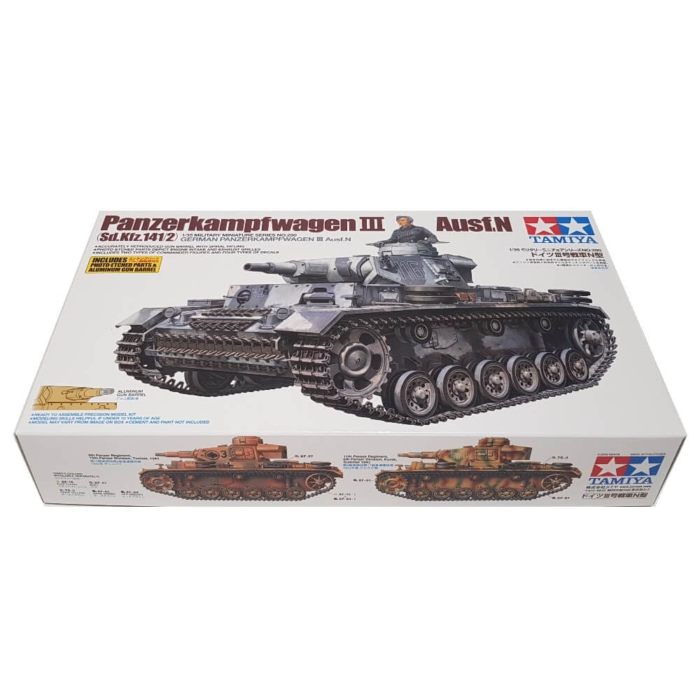 1:35 German Panzerkampfwagen III Ausf. N - TAMIYA