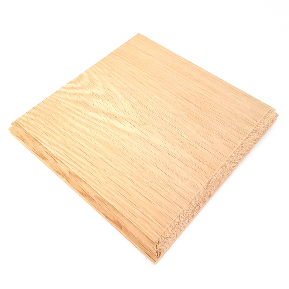 Solid OAK square base 175 x 175 x 20 mm / 7 x 7 x ¾ inch