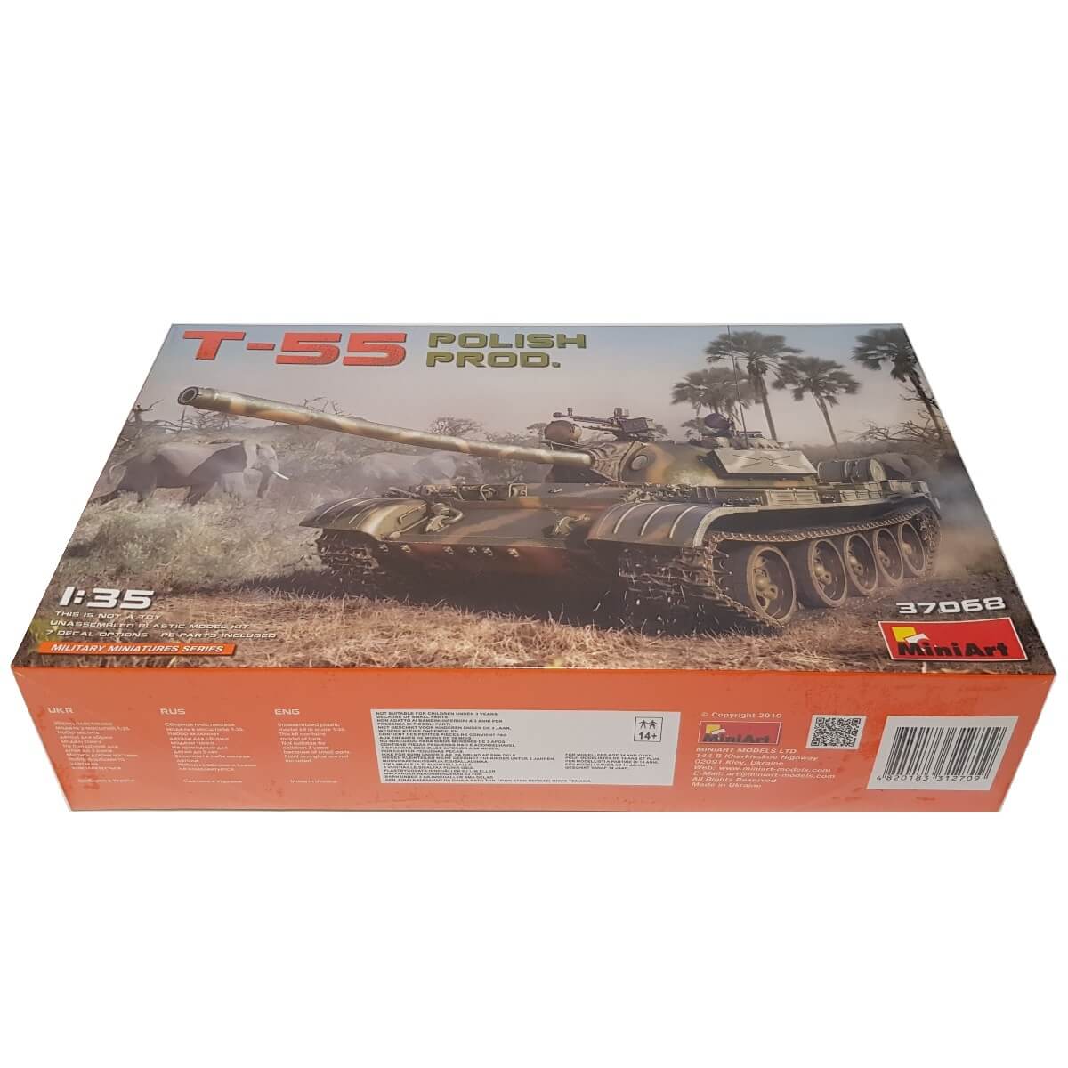 1:35 Polish Medium Tank T-55 - MINIART
