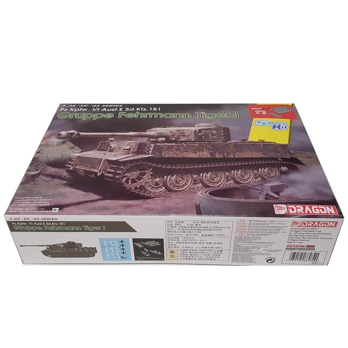 1:35 Pz.Kpfw. VI Ausf. E Sd.Kfz. 181 Gruppe Fehrmann Tiger I - DRAGON