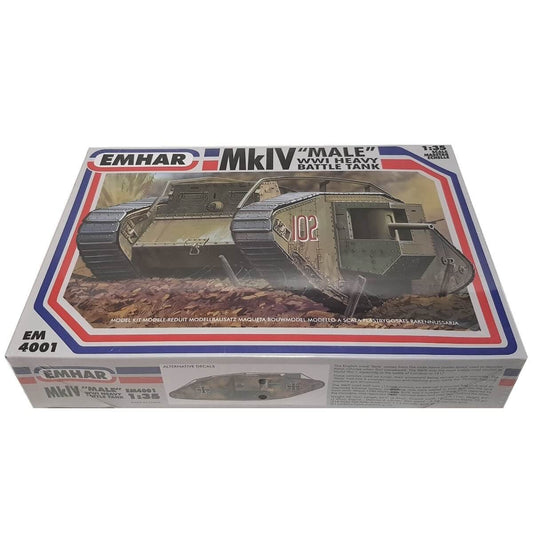1:35 Mk. IV Male WW I Heavy Battle Tank - EMHAR