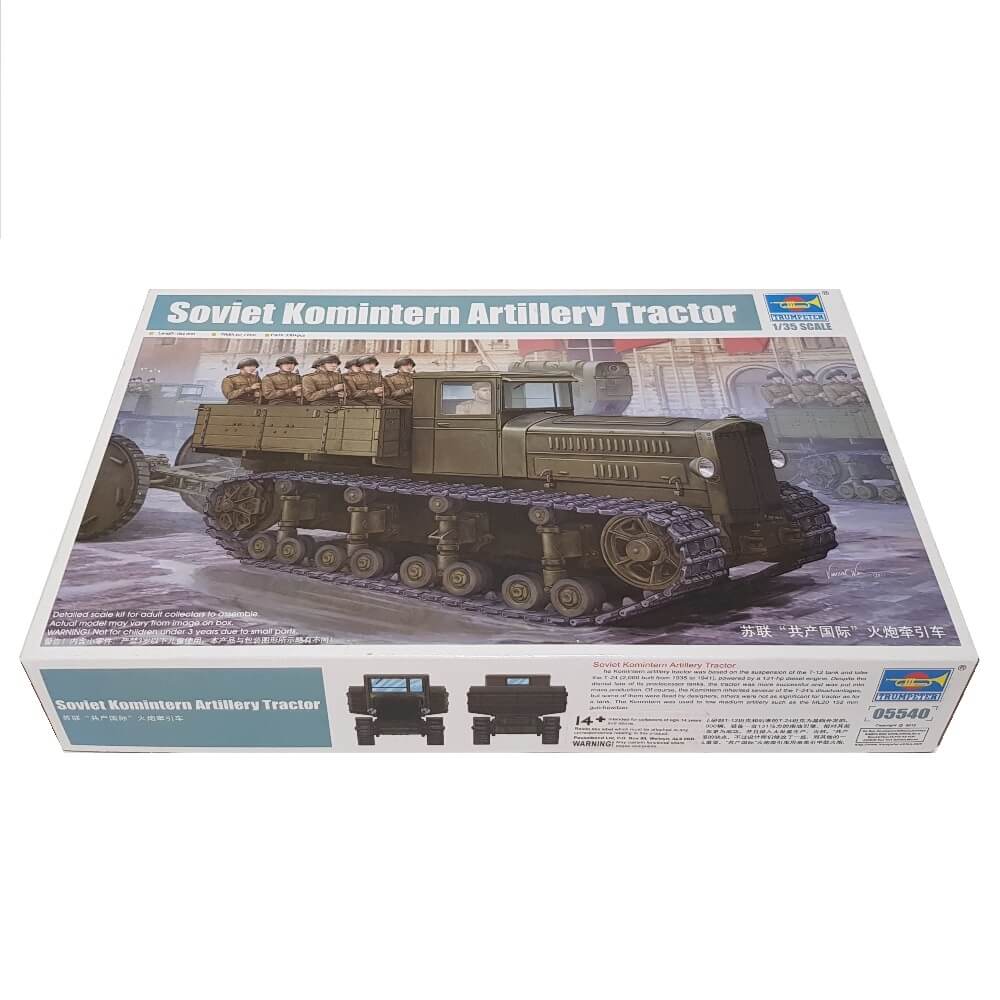1:35 Soviet Komintern Artillery Tractor - TRUMPETER