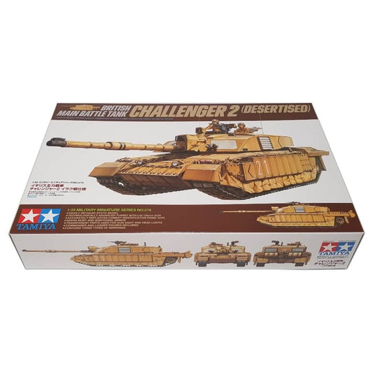 1:35 British Main Battle Tank CHALLENGER 2 DESERTISED - TAMIYA