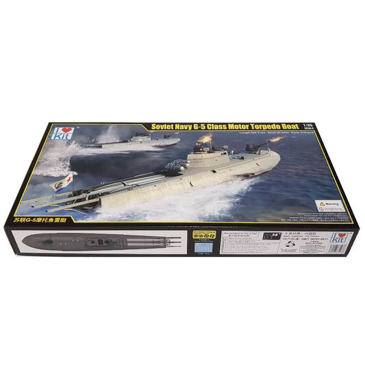 1:35 Soviet Navy G-5 Class Motor Torpedo Boat - I LOVE KIT