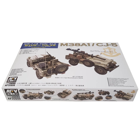 1:35 IDF ¼ ton 4x4 M38A1 / CJ-5 SIYUR and TOLAR - AFV CLUB