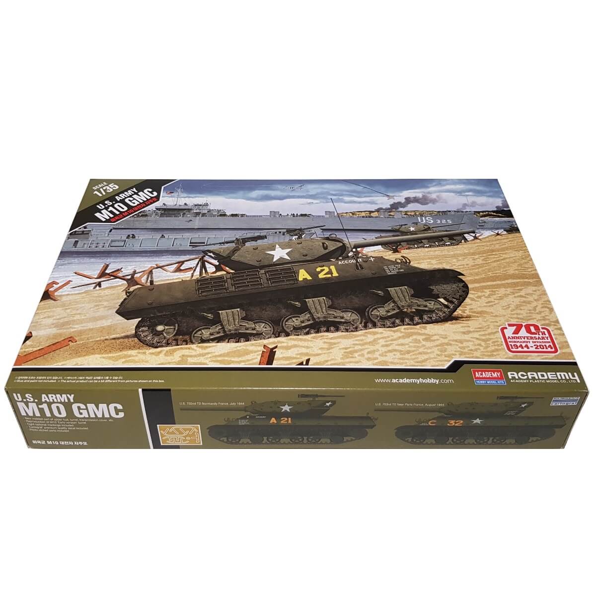 1:35 US Army M10 GMC 70th anniversary Normandy invasion 1944 - ACADEMY