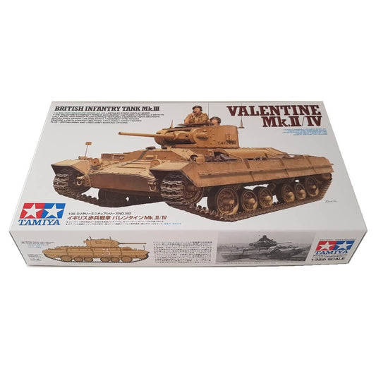 1:35 British Infantry Tank Mk.III VALENTINE Mk.II/IV - TAMIYA