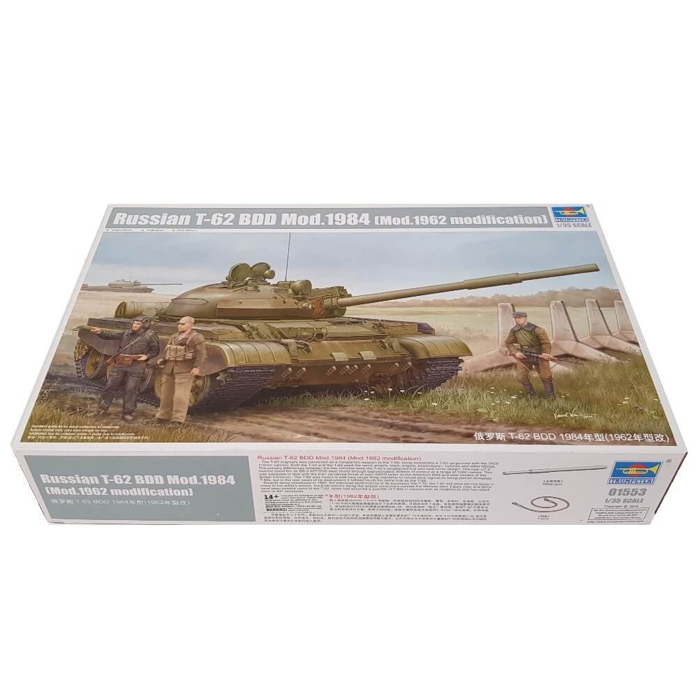 1:35 Russian T-62 BDD Mod.1984 / Mod.1962 modification - TRUMPETER