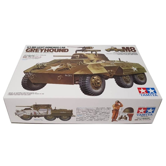 1:35 US M8 Light Armored Car GREYHOUND - TAMIYA