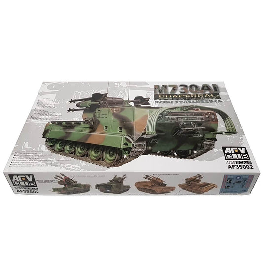 1:35 M730A1 Chaparral Air Defense Missile System SAM - AFV CLUB