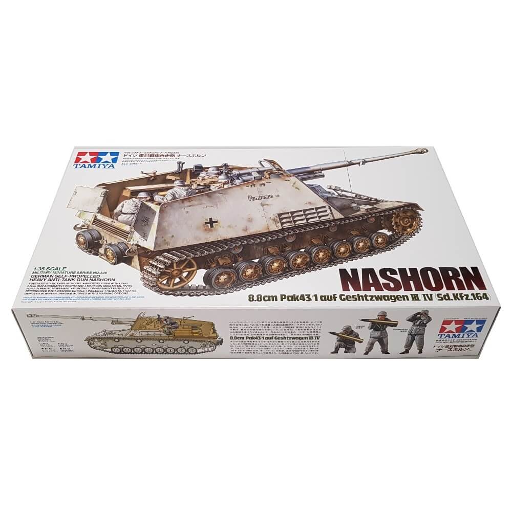 1:35 German Self-Propelled Heavy Anti-Tank Gun NASHORN Sd.Kfz. 164 - TAMIYA