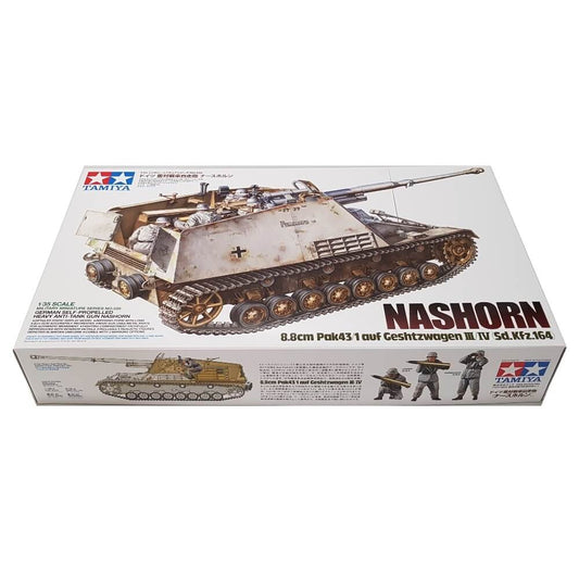 1:35 German Self-Propelled Heavy Anti-Tank Gun NASHORN Sd.Kfz. 164 - TAMIYA