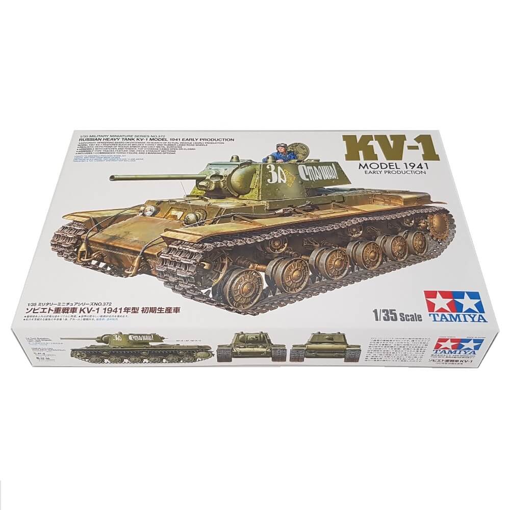 1:35 Russian Heavy Tank KV-1 Model 1941 Early Production - TAMIYA
