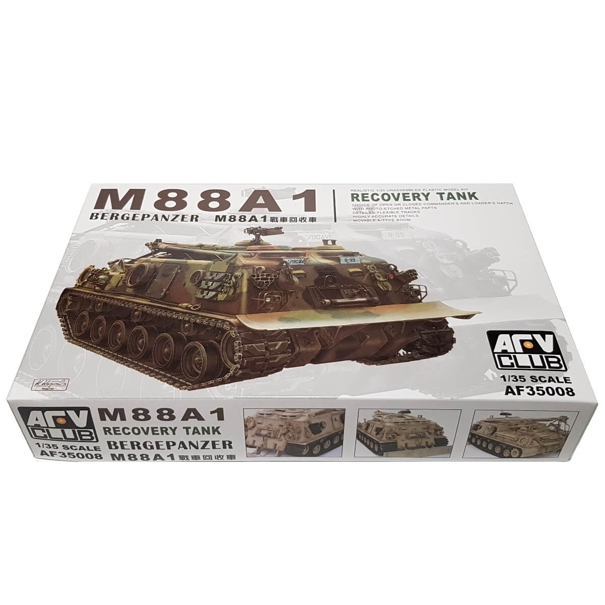 1:35 M88A1 Recovery Tank Bergepanzer - AFV CLUB