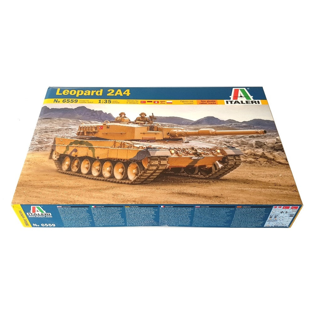 1:35 German LEOPARD 2A4 Tank - ITALERI