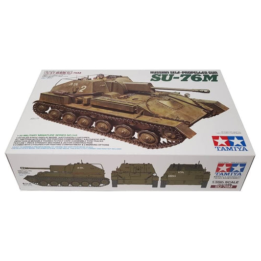 1:35 Russian SU-76M Self-Propelled Gun - TAMIYA