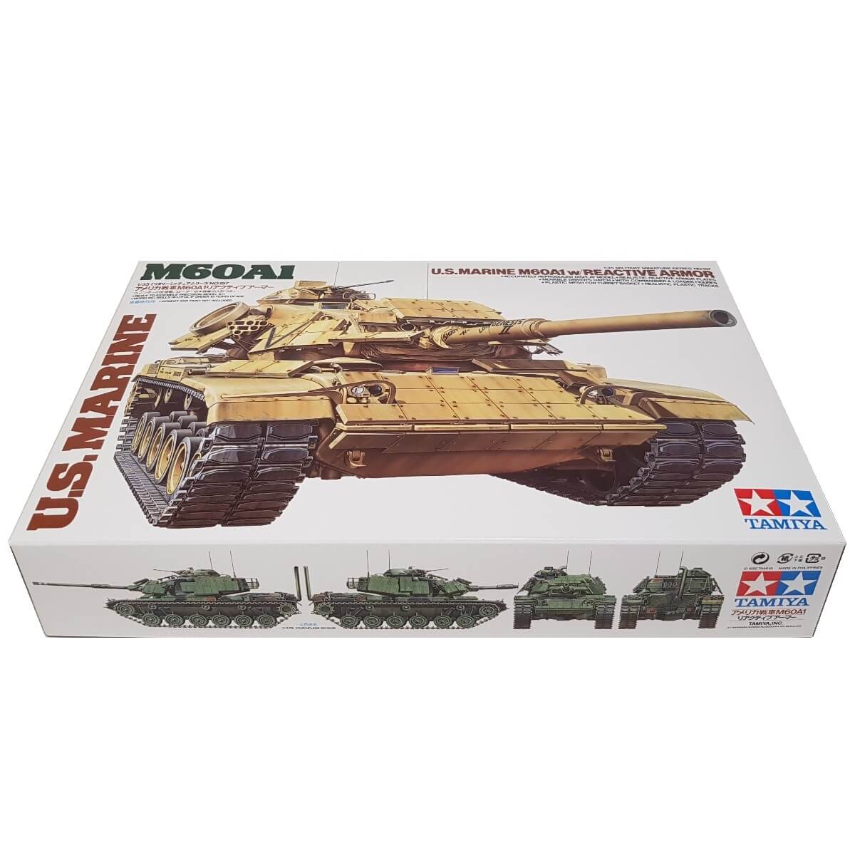 1:35 US Marine M60A1 with Reactive Armor - TAMIYA