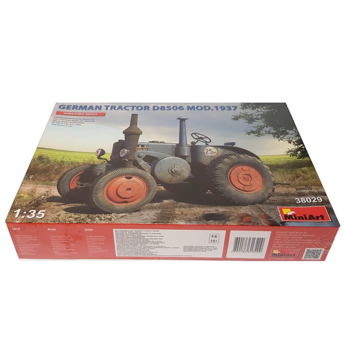 1:35 German Tractor D8506 Mod. 1937 - MINIART
