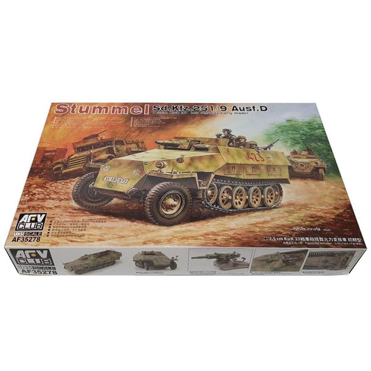 1:35 Strummel Sd.Kfz. 251/9 Ausf. D early type - AFV CLUB