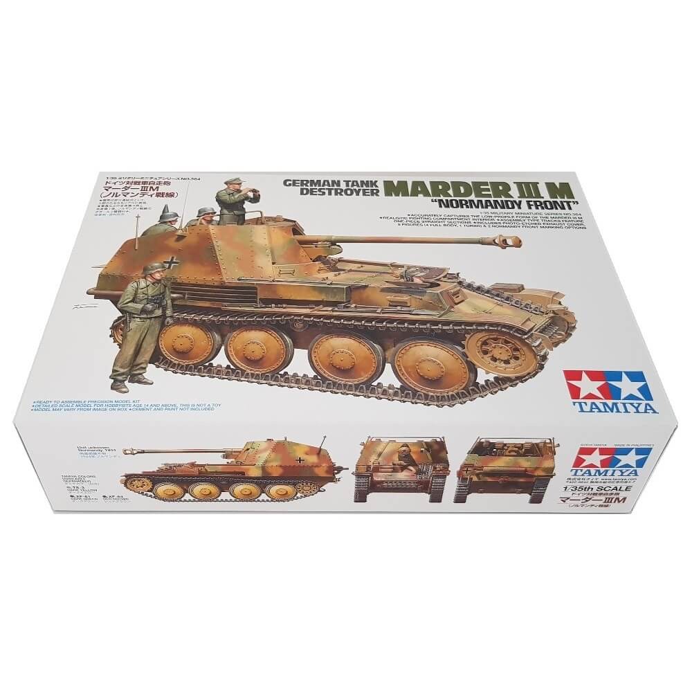 1:35 German Tank Destroyer MARDER III M Normandy Front - TAMIYA