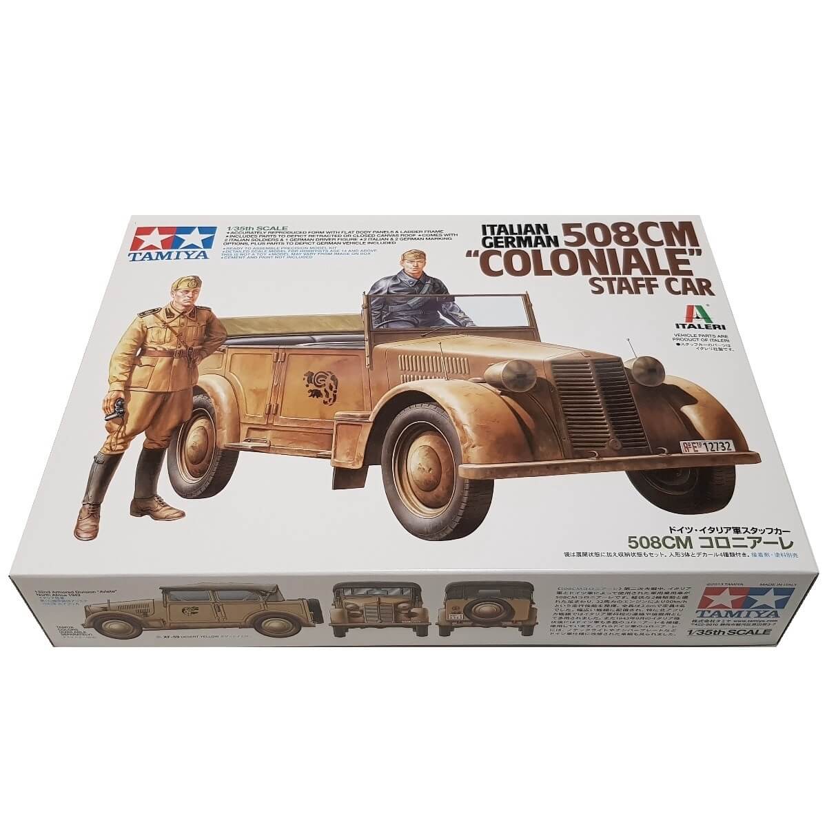 1:35 Italian / German 508CM COLONIALE Staff Car - TAMIYA