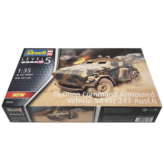 1:35 German Command Armoured Vehicle Sd.Kfz. 247 Ausf. B - REVELL
