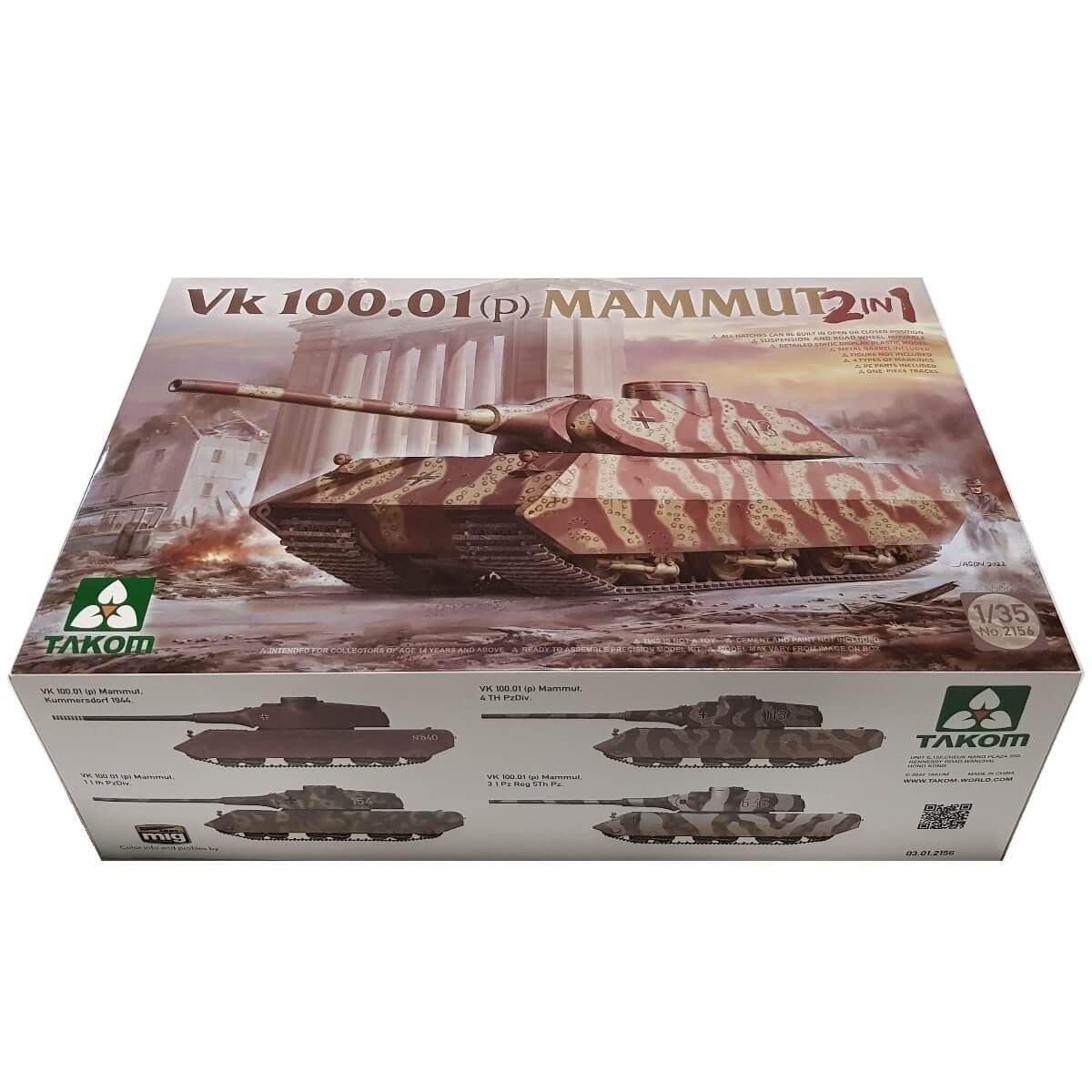 1:35 VK 100.01 (p) Mammut - TAKOM