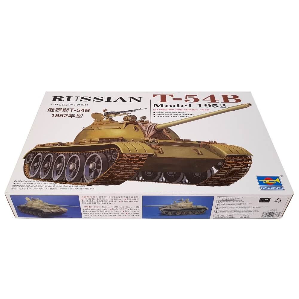 1:35 Russian T-54B Model 1952 - TRUMPETER