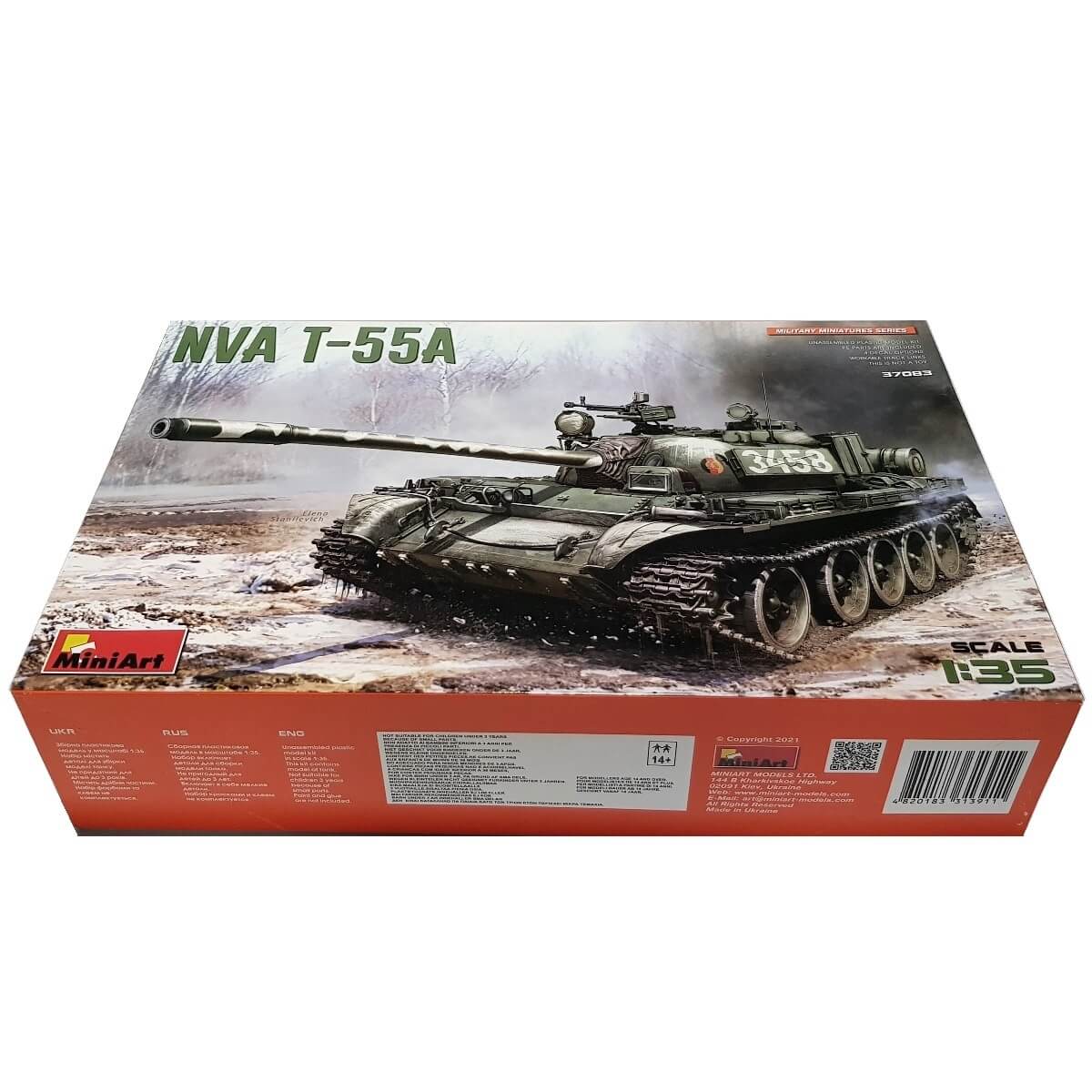 1:35 NVA T-55A - MINIART