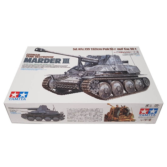 1:35 German Tank Destroyer Marder III Sd.Kfz.139 - TAMIYA