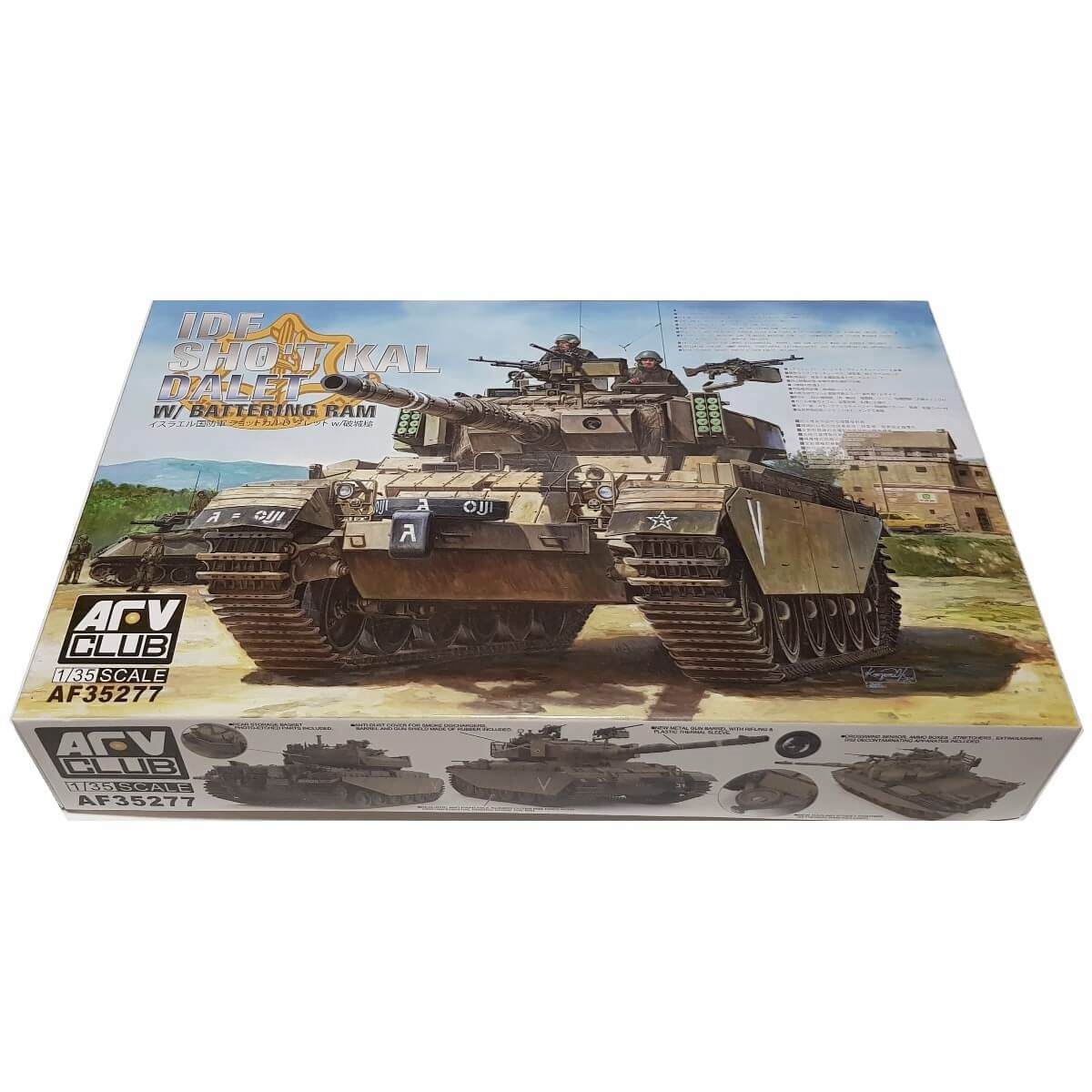 1:35 IDF Sho't Kal Dalet with Battering Ram - AFV CLUB
