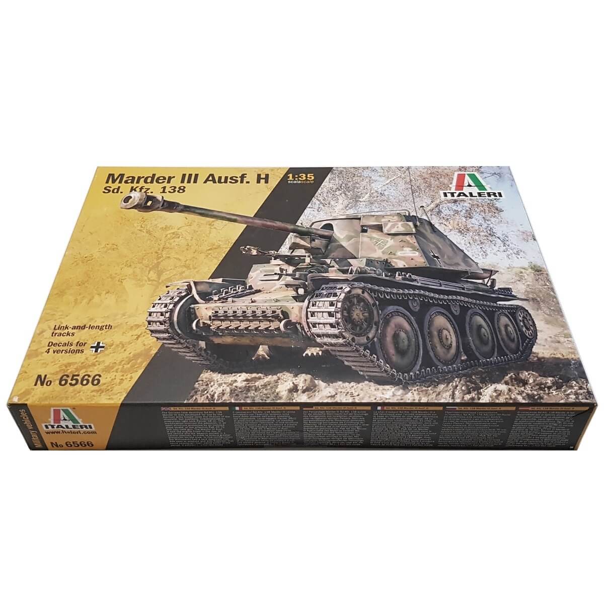 1:35 Sd.Kfz. 138 Ausf. H Marder III - ITALERI