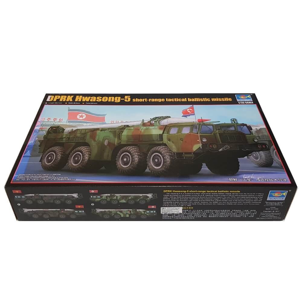 1:35 DPRK Hwasong-5 Short-range Tactical Ballistic Missile - TRUMPETER