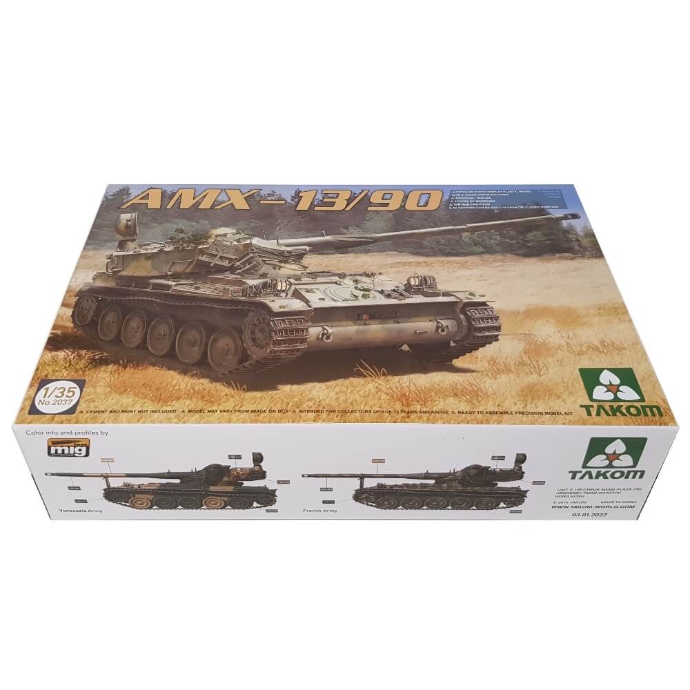 1:35 French AMX-13/90 Light Tank - TAKOM