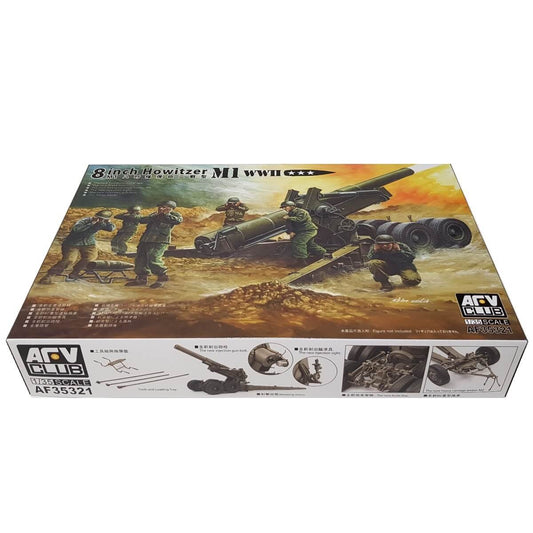 1:35 WWII 8 Inch Howitzer M1 - AFV CLUB